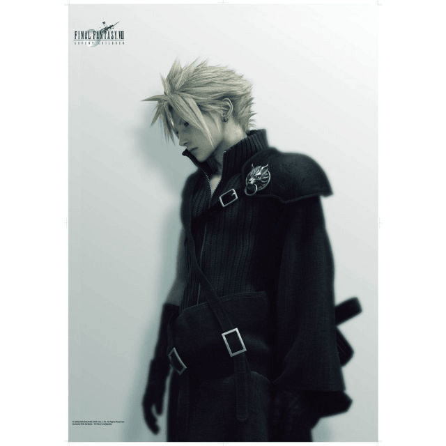 FINAL FANTASY VII ADVENT CHILDREN CLOUD STRIFE WALL SCROLL POSTER - DataBlitz