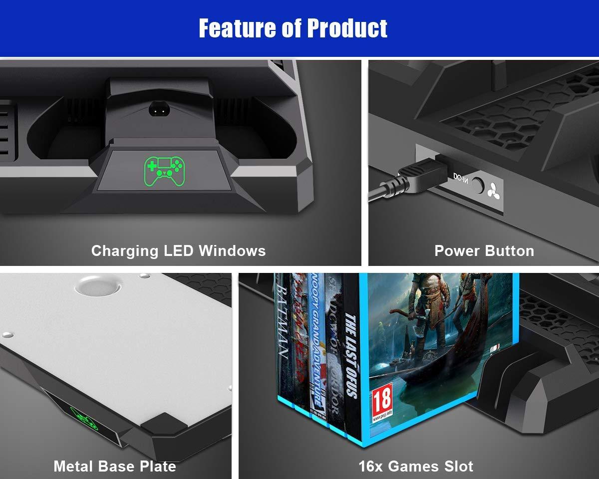 DOBE PS4 TP4-18119 MULTIFUNCTIONAL COOLING STAND (PS4/SLIM/PRO) - DataBlitz