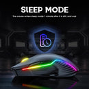 Onikuma CW905 3600 DPI Wireless Gaming Mouse 7 Buttons Design RGB (Black) - DataBlitz