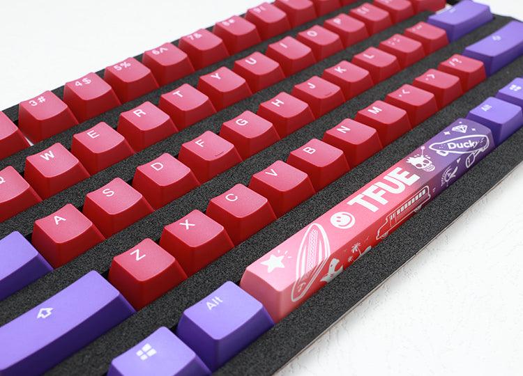 DUCKY 108-KEY PBT SEAMLESS DOUBLESHOT TFUE KEYCAP SET (DKSA108-USPDZZZOT) - DataBlitz