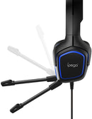 IPEGA GAMING HEADSET FOR P4 SERIES/X-ONE SERIES/N-SWITCH/N-SWITCH LITE/MOBILE/TABLETS/PC (BLUE) (PG-R006B) - DataBlitz