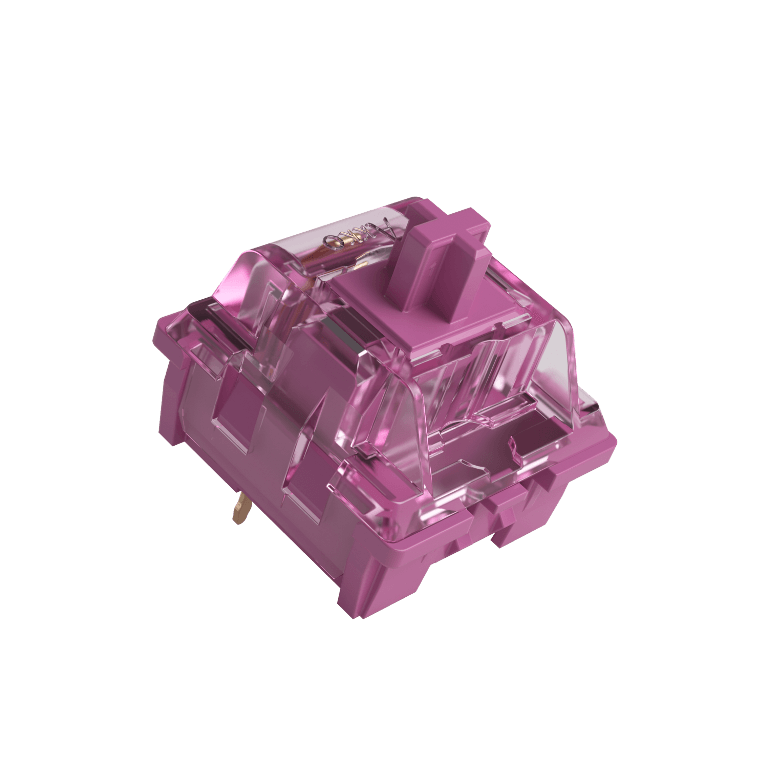 AKKO CS MECHANICAL SWITCH KEYBOARD REPLACEMENT 45 PCS (ROSE RED) - DataBlitz