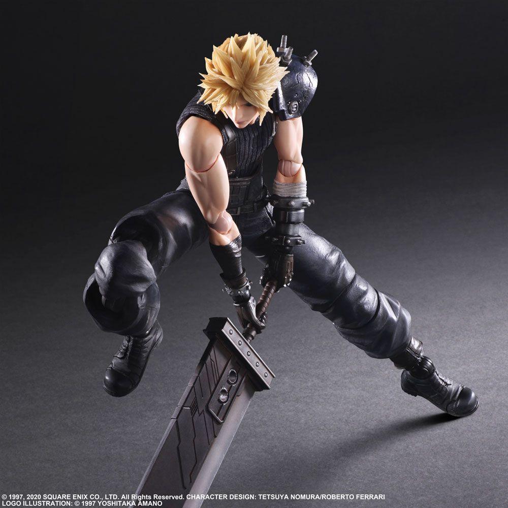 FINAL FANTASY VII REMAKE PLAY ARTS KAI ACTION FIGURE CLOUD STRIFE VER.2 - DataBlitz