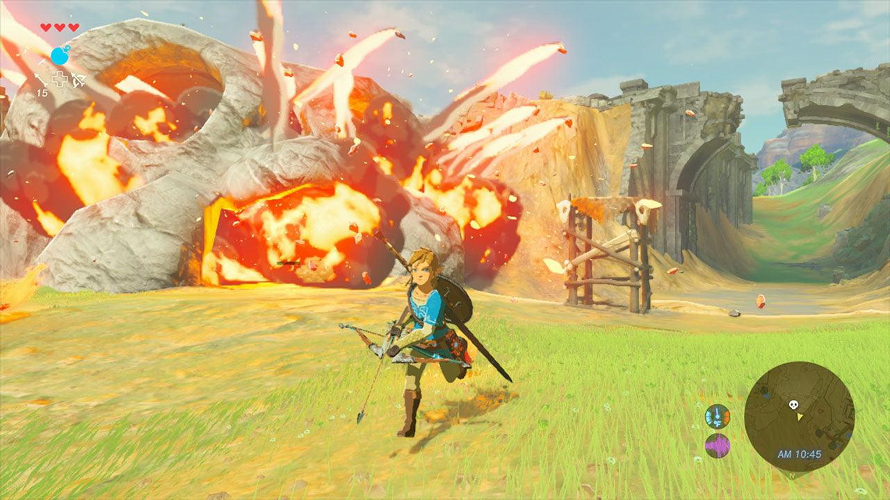 NINTENDO SWITCH THE LEGEND OF ZELDA BREATH OF THE WILD