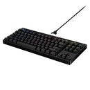 LOGITECH PRO X GAMING KEYBOARD (GX BLUE CLICKY) - DataBlitz