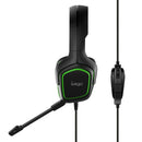IPEGA GAMING HEADSET FOR P4 SERIES/X-ONE SERIES/N-SWITCH/N-SWITCH LITE/MOBILE/TABLETS/PC (GREEN) (PG-R006G) - DataBlitz