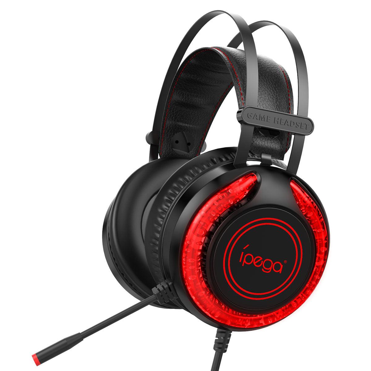 IPEGA GAMING HEADSET FOR PS5/P4 SERIES/X-ONE SERIES/N-SWITCH/N-SWITCH LITE/MOBILE/TABLETS/PC (PG-R015) - DataBlitz
