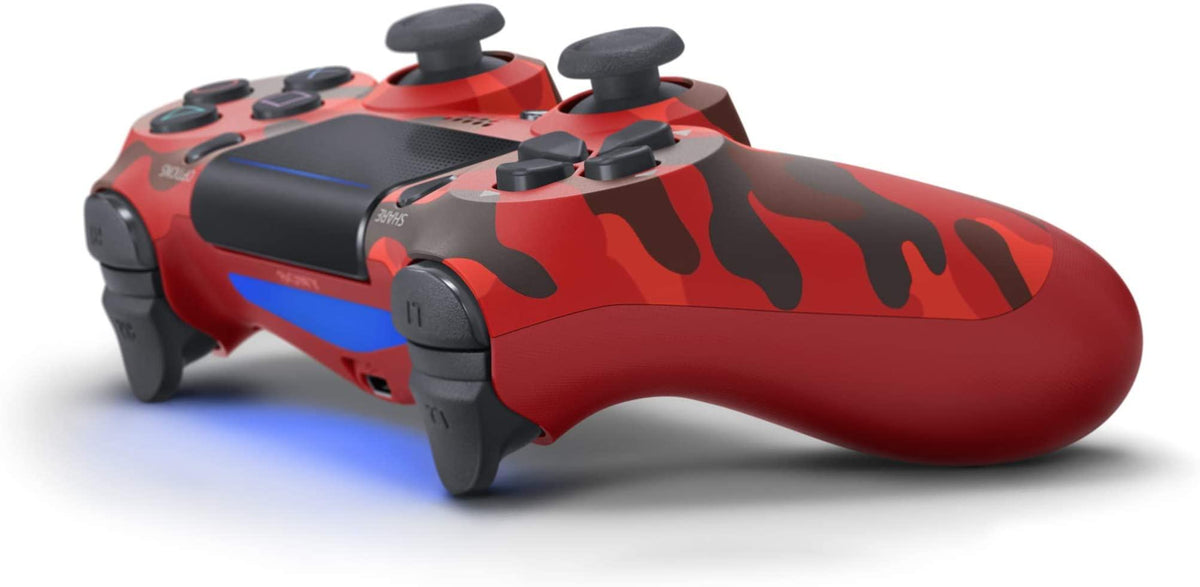 PS4 DUALSHOCK 4 WIRELESS CONTROLLER RED CAMOUFLAGE US (CUH-ZCT2U) - DataBlitz
