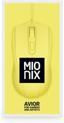 Mionix Avior French Fries Ambidextrous Optical Gaming Mouse (Yellow) - DataBlitz