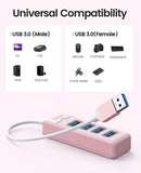 Orico 4-Port USB 3.0 Hub (Pink) (PW4U-U3-015-PK-EP) - DataBlitz