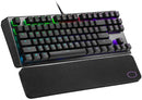 COOLER MASTER CK530 V2 TENKEYLESS RGB MECHANICAL GAMING KEYBOARD & WRIST REST (BLUE TACTILE CLICKY) - DataBlitz