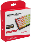 HYPERX PUDDING KEYCAPS DOUBLE SHOT PBT (WHITE) - DataBlitz