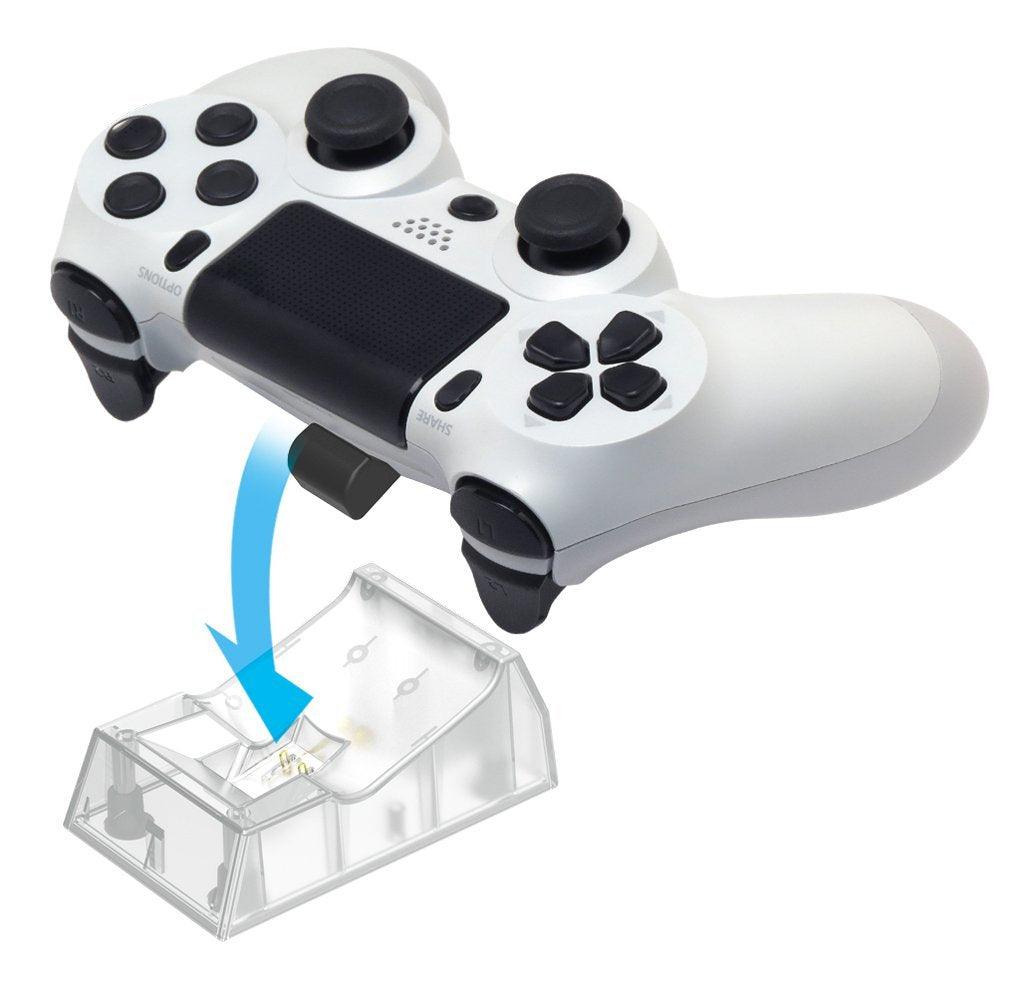 PS4 DUALSHOCK 4 CHARGING UNIT FOR WIRELESS CONTROLLER CLEAR (PS4-057) - DataBlitz