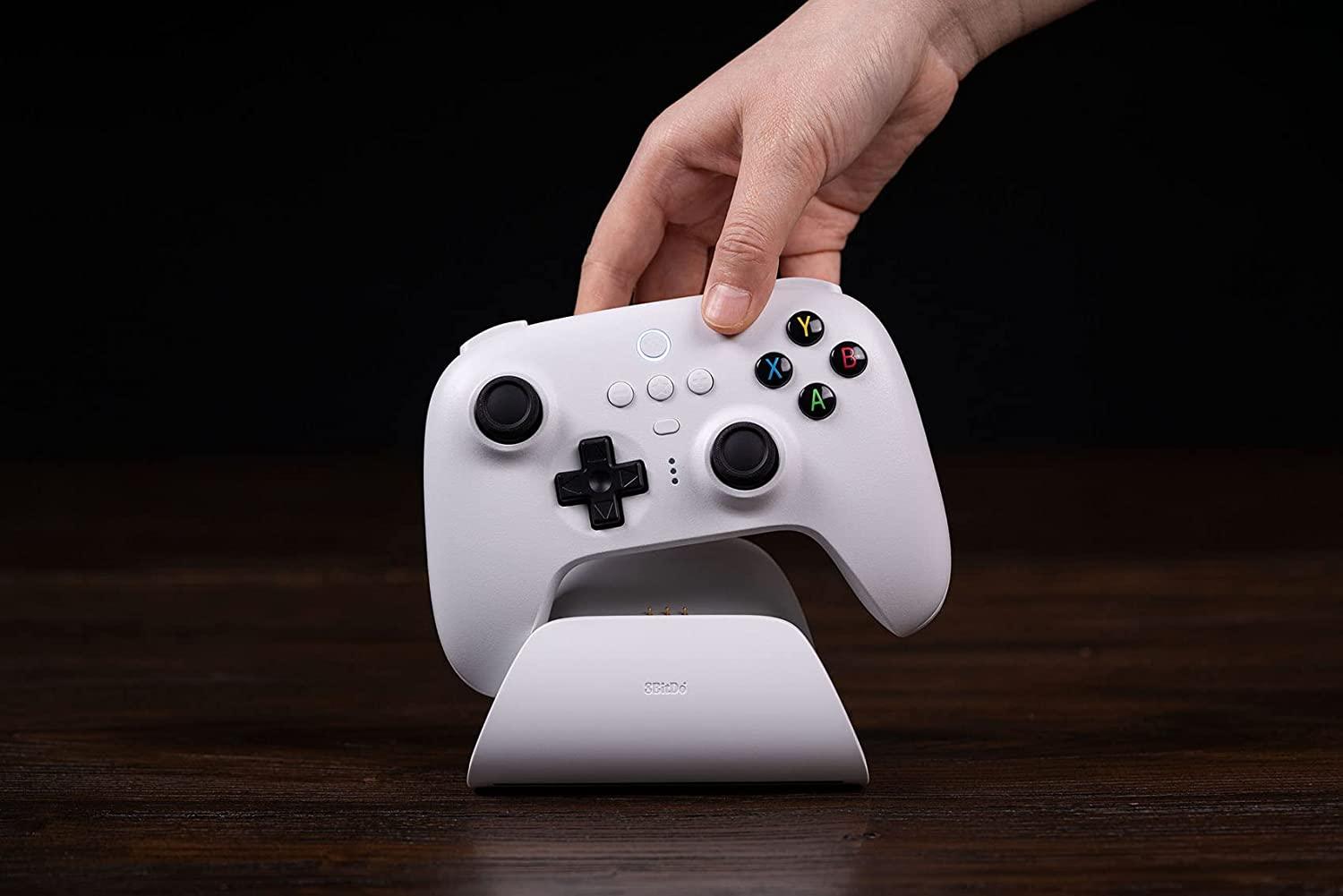 8BITDO Ultimate Wireless 2.4G Controller (Windows/Android/Raspberry Pi) (White Edition) (81HA01) - DataBlitz