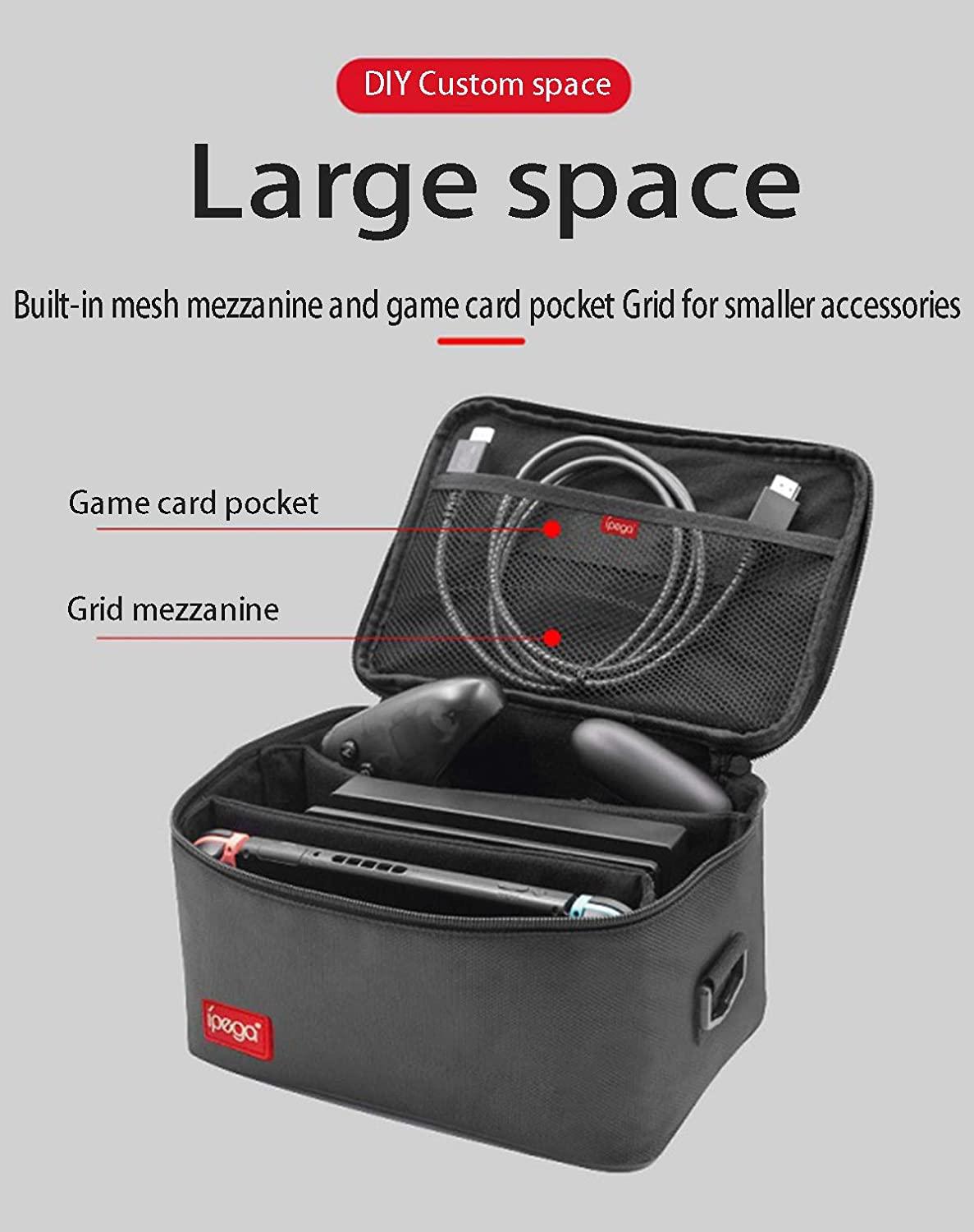 IPEGA PORTABLE TRAVEL STORAGE BAG FOR N-SWITCH (PG-9179) - DataBlitz