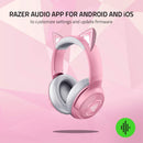 RAZER KRAKEN BT KITTY EDITION WIRELESS BLUETOOTH HEADSET (QUARTZ) - DataBlitz