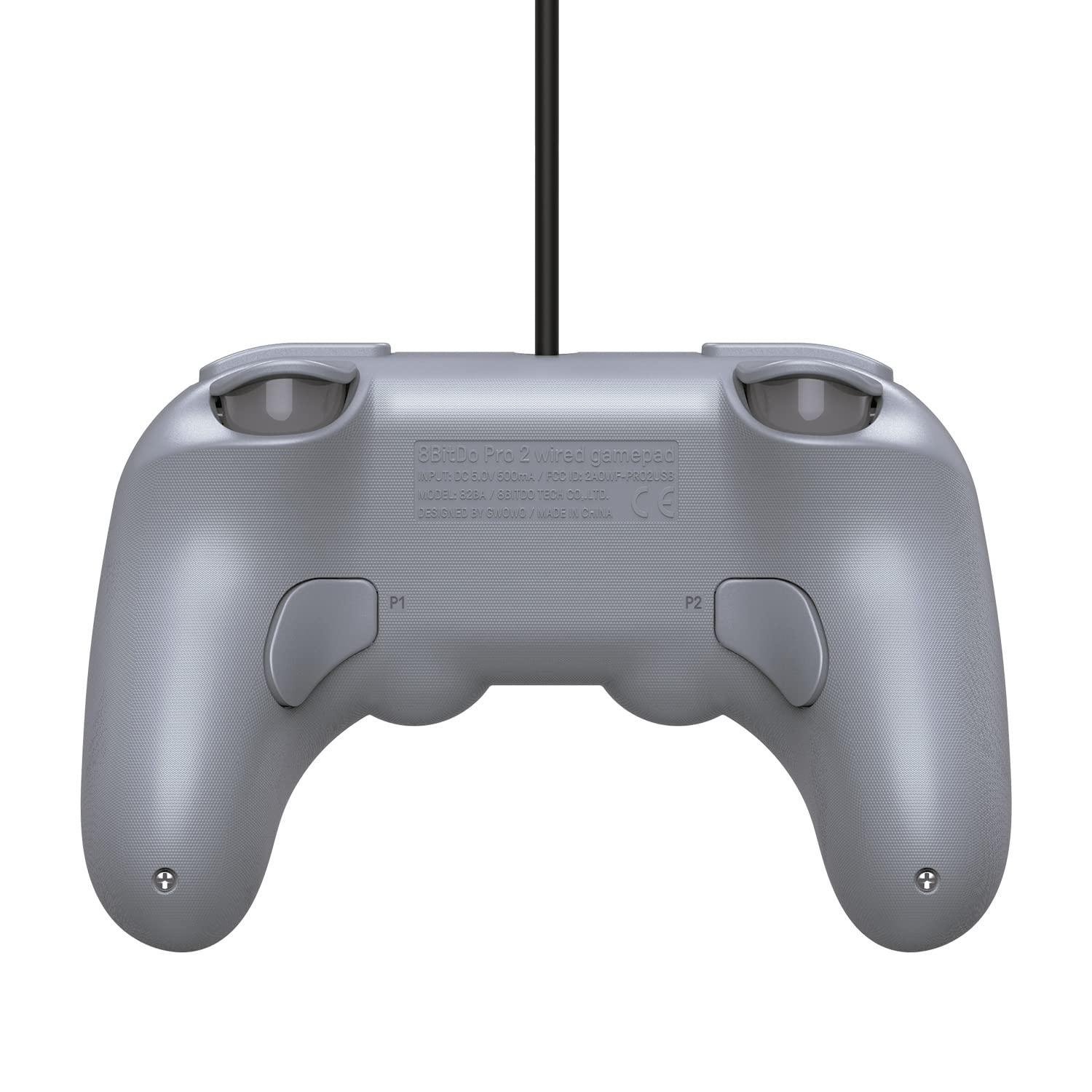 8BITDO PRO 2 WIRED GAMEPAD (GRAY EDITION) (SWITCH/WINDOWS) (82BD) - DataBlitz