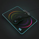 REDRAGON ORION CHROMA CUSTOM LIGHTING GAMING MOUSE PAD (350X250X3.6MM) (P011) - DataBlitz