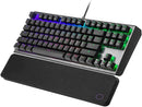 COOLER MASTER CK530 V2 TENKEYLESS RGB MECHANICAL GAMING KEYBOARD & WRIST REST (BLUE TACTILE CLICKY) - DataBlitz