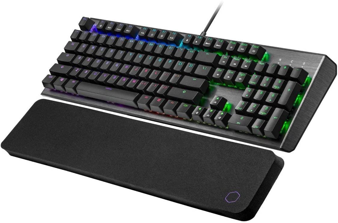 COOLER MASTER CK550 V2 FULL RGB MECHANICAL GAMING KEYBOARD AND WRIST REST (BLUE TACTILE CLICKY) - DataBlitz