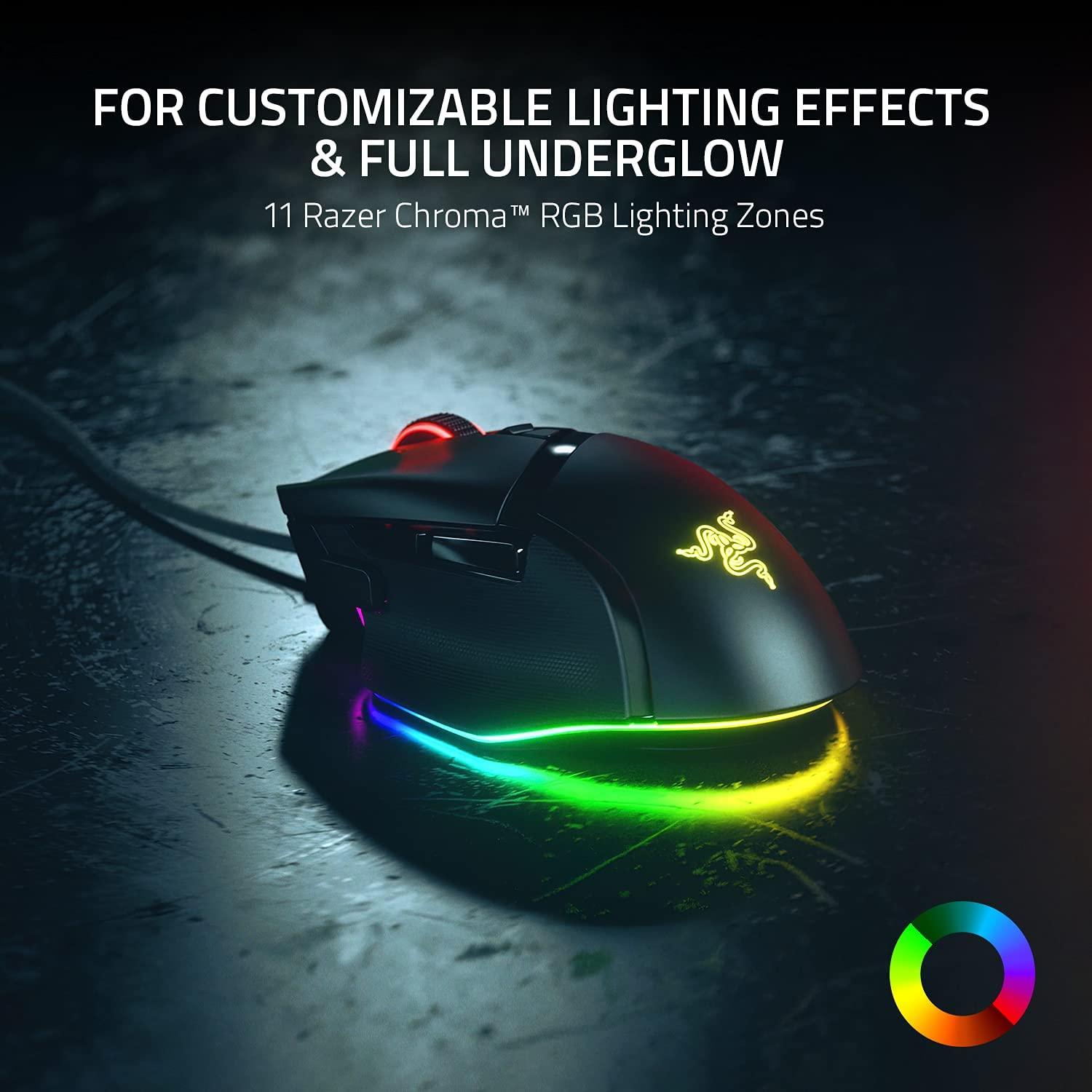 Razer Basilisk V3 Customizable Ergonomic Gaming Mouse with Razer Chroma RGB - DataBlitz