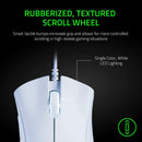 RAZER DEATHADDER ESSENTIAL ERGONOMIC WIRED GAMING MOUSE (WHITE) - DataBlitz