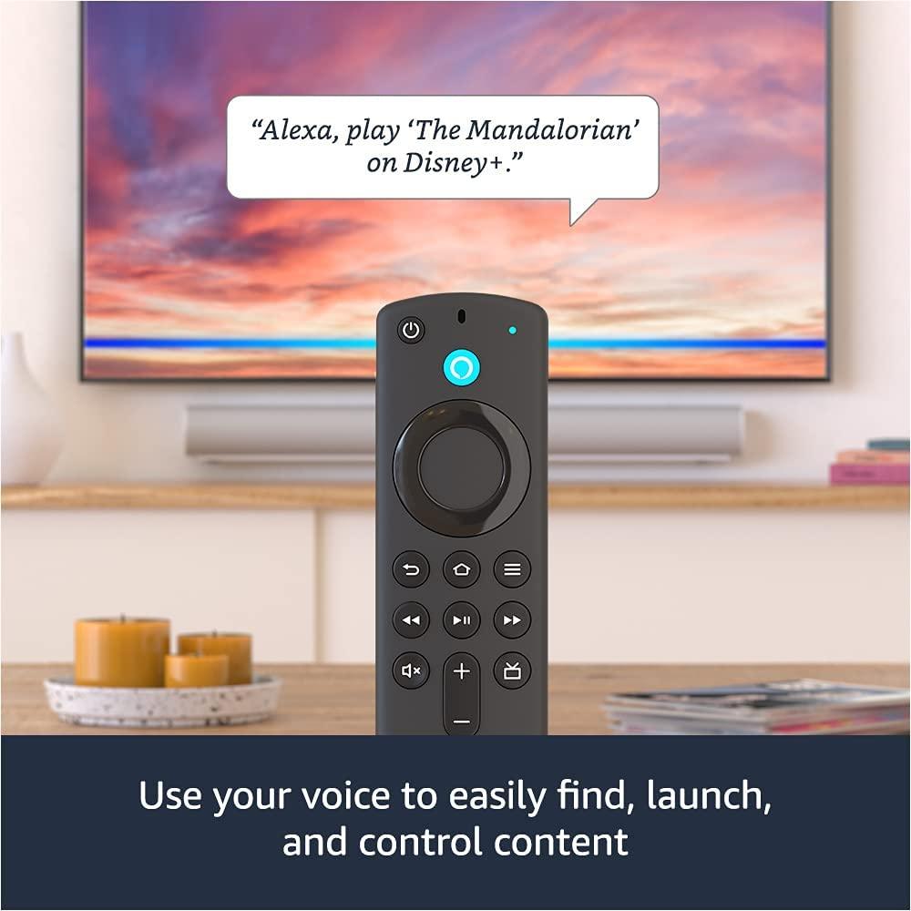 AMAZON FIRE TV STICK 4K WITH ALEXA VOICE REMOTE (3RD GEN) - DataBlitz