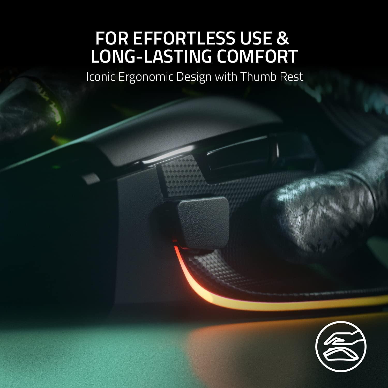 Razer Basilisk V3 Customizable Ergonomic Gaming Mouse with Razer Chroma RGB - DataBlitz