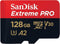 SANDISK Extreme Pro 128GB 200MB/S MICROSDXC UHS-1 Card With Adapter (SDSQXCD-128G-GN6MA) - DataBlitz