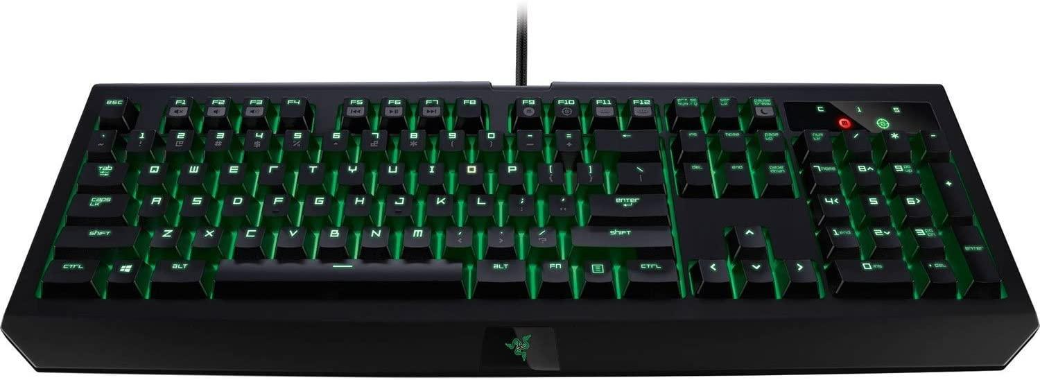 RAZER BLACKWIDOW ULTIMATE 2016 ED. STEALTH GAMING KEYBOARD (RAZER ORANGE SWITCHES TACTILE AND SILENT) - DataBlitz