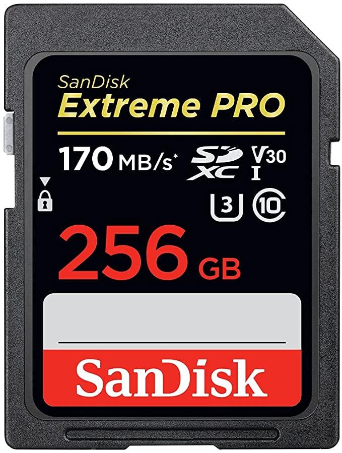 Sandisk Extreme Pro 256GB SDXC UHS-1 Card (SDSDXXY-256G-GN4IN) - DataBlitz