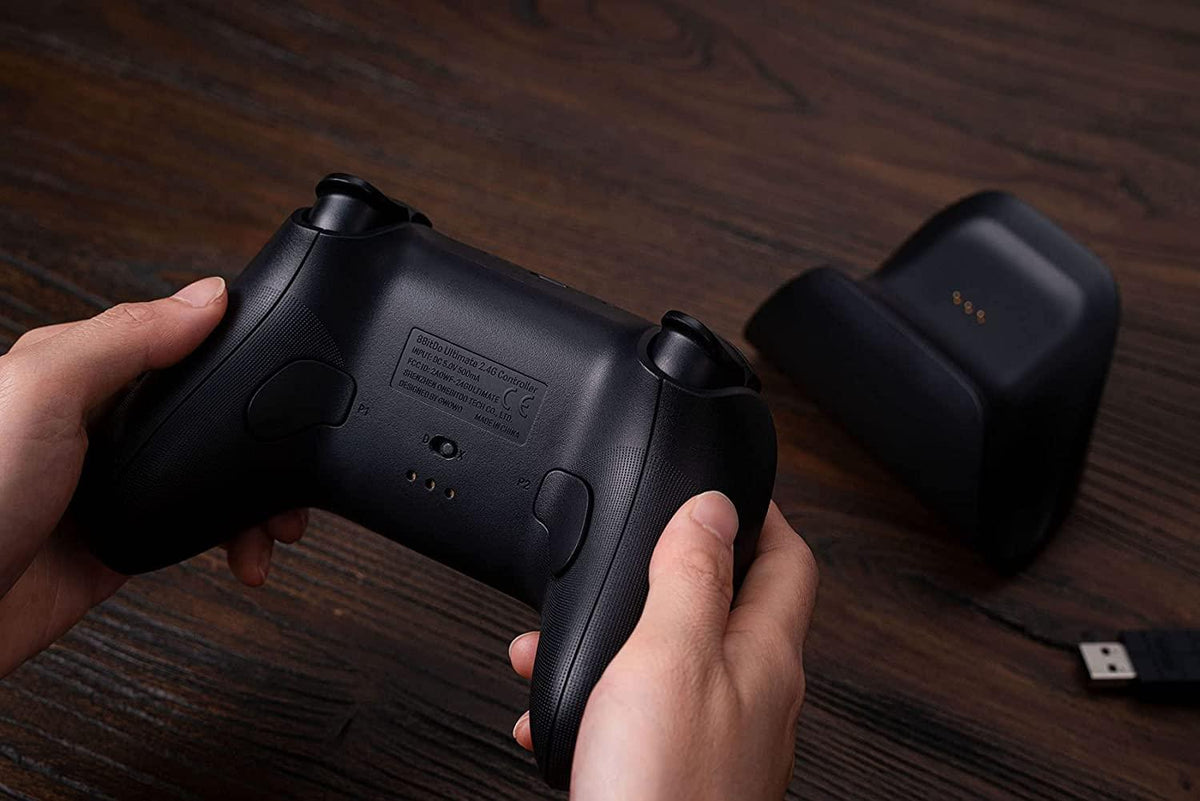 8BITDO Ultimate Wireless 2.4G Controller (Windows/Android/Raspberry Pi) (Black Edition) (81HA02) - DataBlitz
