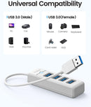 Orico 4-Port USB 3.0 Hub (White) (PW4U-U3-015-WH-EP) - DataBlitz