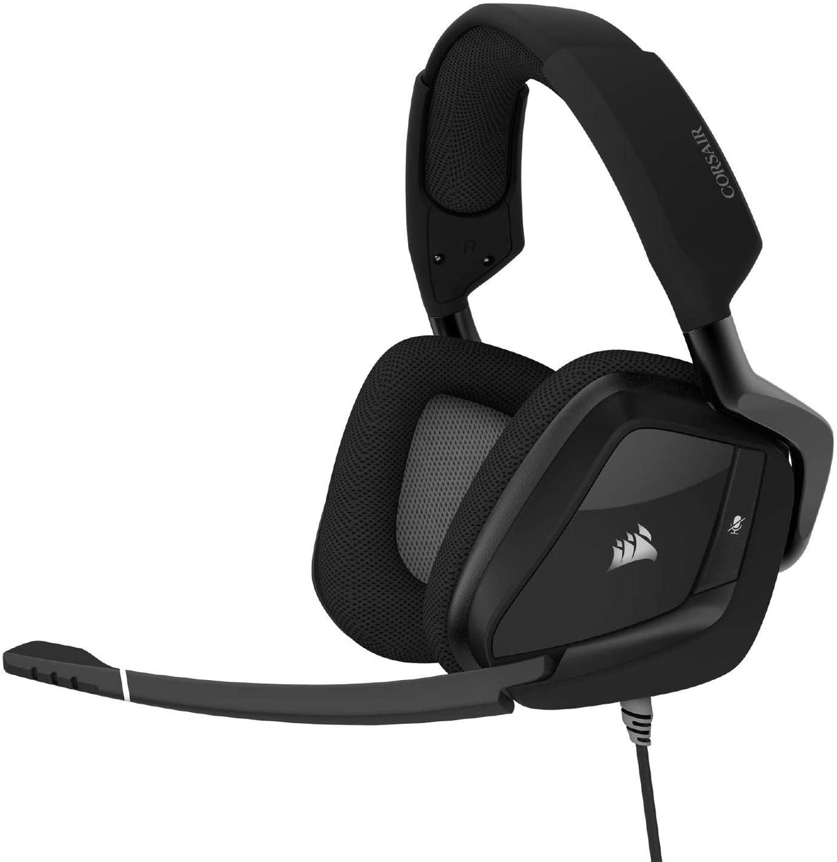 CORSAIR VOID RGB ELITE USB PREMIUM GAMING HEADSET WITH 7.1 SURROUND SOUND FOR PC (CARBON) - DataBlitz