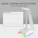 RAZER BASE STATION CHROMA HEADSET STAND WITH USB HUB (MERCURY) - DataBlitz