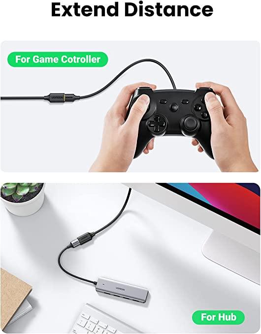 UGREEN USB 3.0 A Male To Female Extension Cable 3m (Black) (US129/30127) - DataBlitz