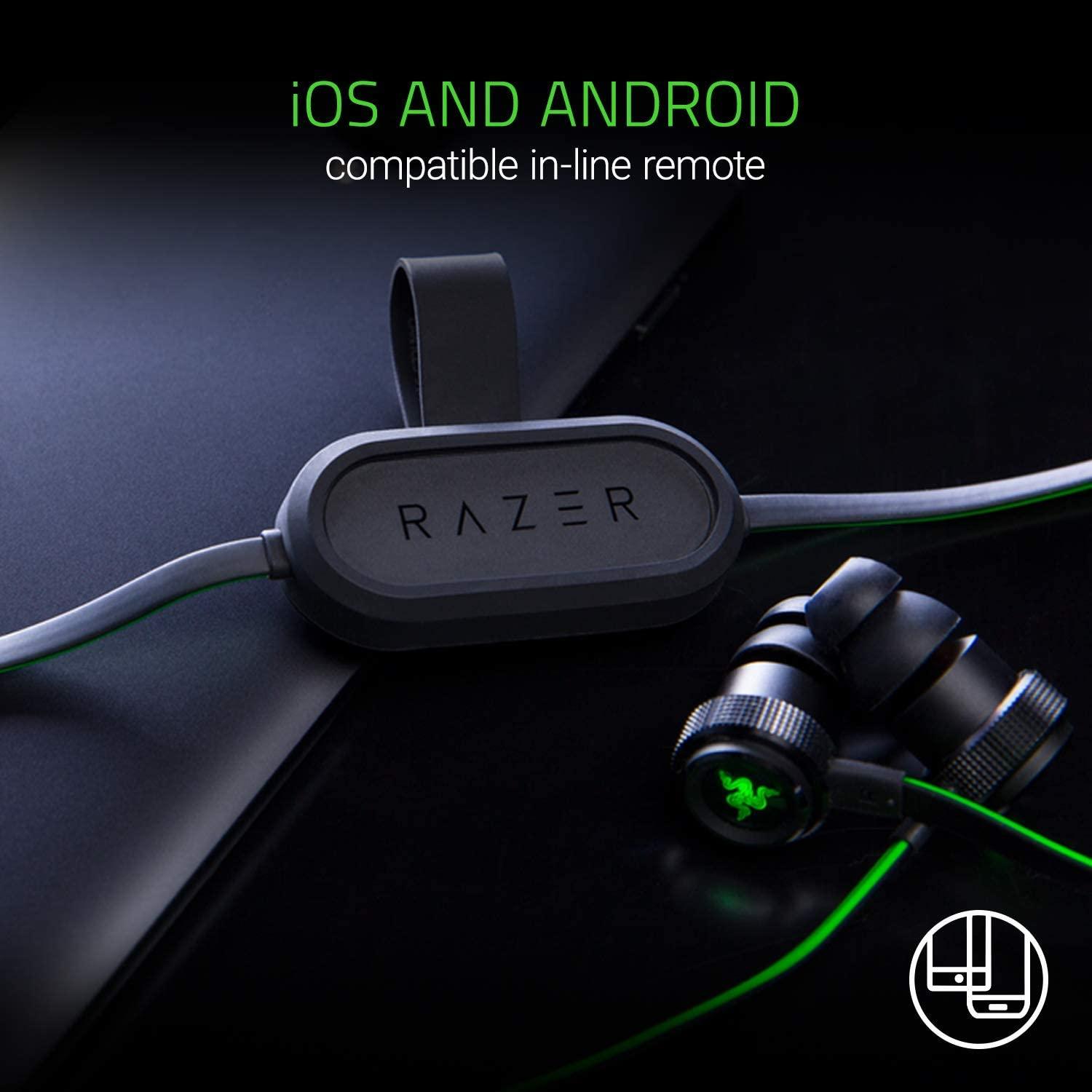 RAZER HAMMERHEAD BT WIRELESS IN-EAR GAMING & MUSIC HEADPHONES - DataBlitz