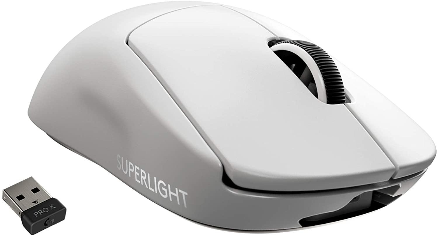 LOGITECH PRO X SUPERLIGHT WIRELESS GAMING MOUSE (WHITE) - DataBlitz