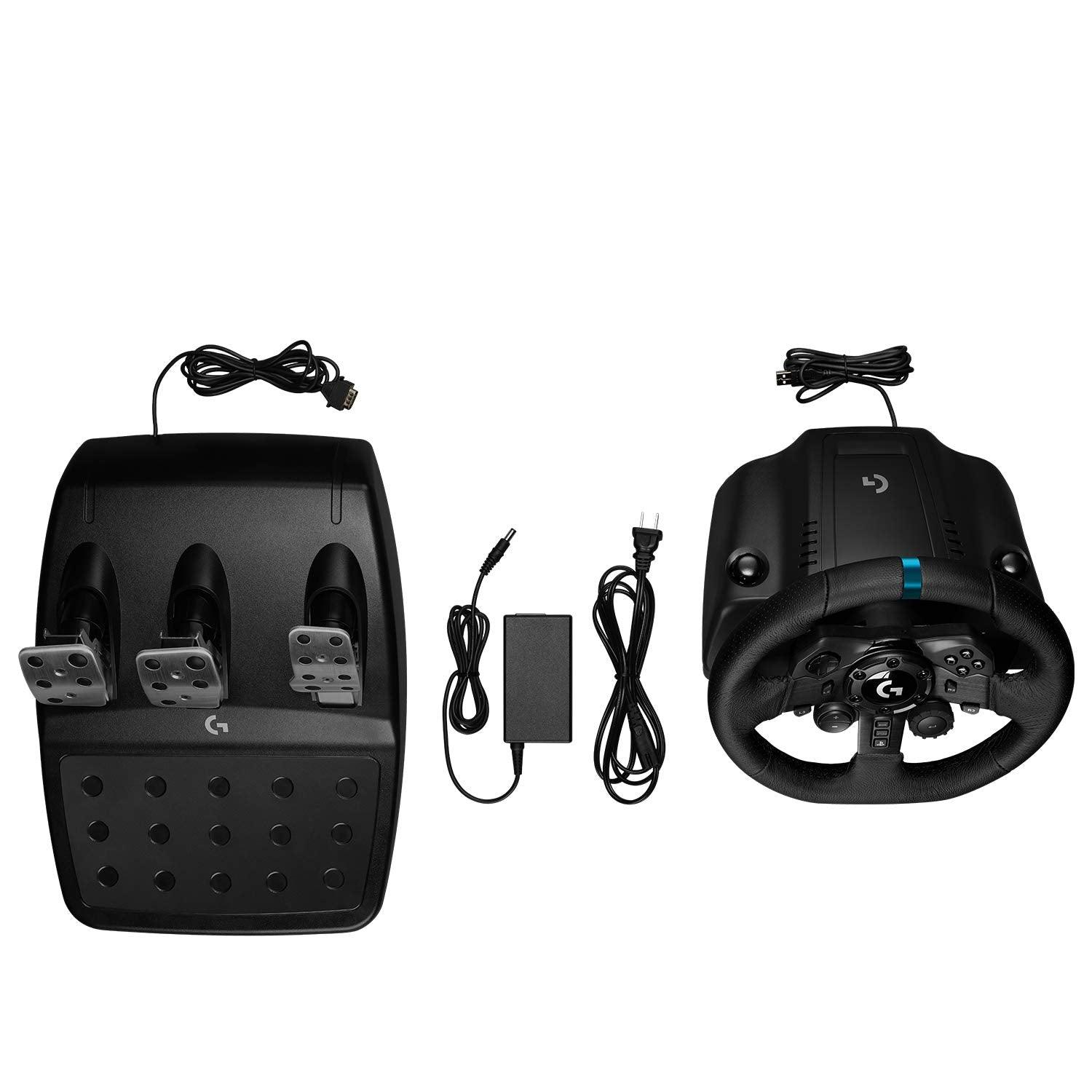 LOGITECH G923 TRUEFORCE RACING WHEEL AND PEDALS FOR PS4/PC - DataBlitz