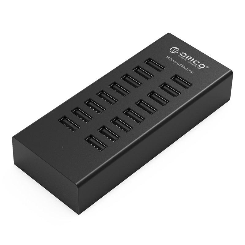 ORICO 16-Port USB 2.0 Hub (Black) (H1613-U2) - DataBlitz