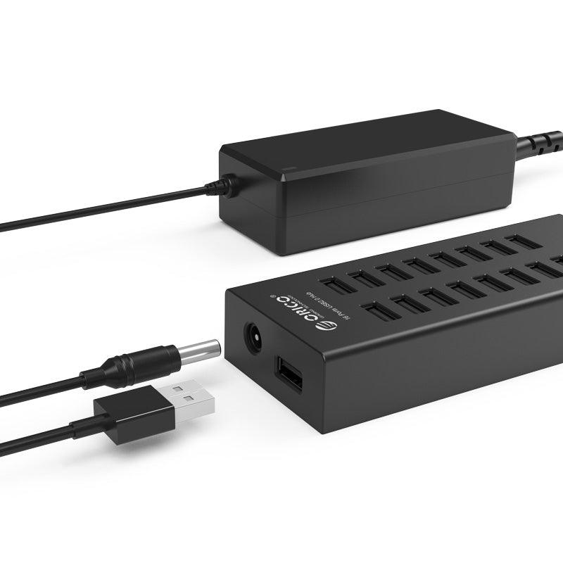 ORICO 16-Port USB 2.0 Hub (Black) (H1613-U2) - DataBlitz
