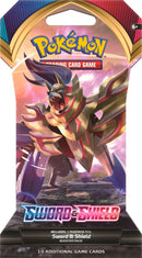 POKEMON TRADING CARD GAME SS1 SWORD & SHIELD BOOSTER (SLEEVED) - DataBlitz