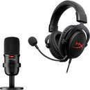 HYPERX STREAMER STARTER PACK (SOLOCAST USB MICROPHONE + CLOUD CORE GAMING HEADSET WITH DTS) - DataBlitz