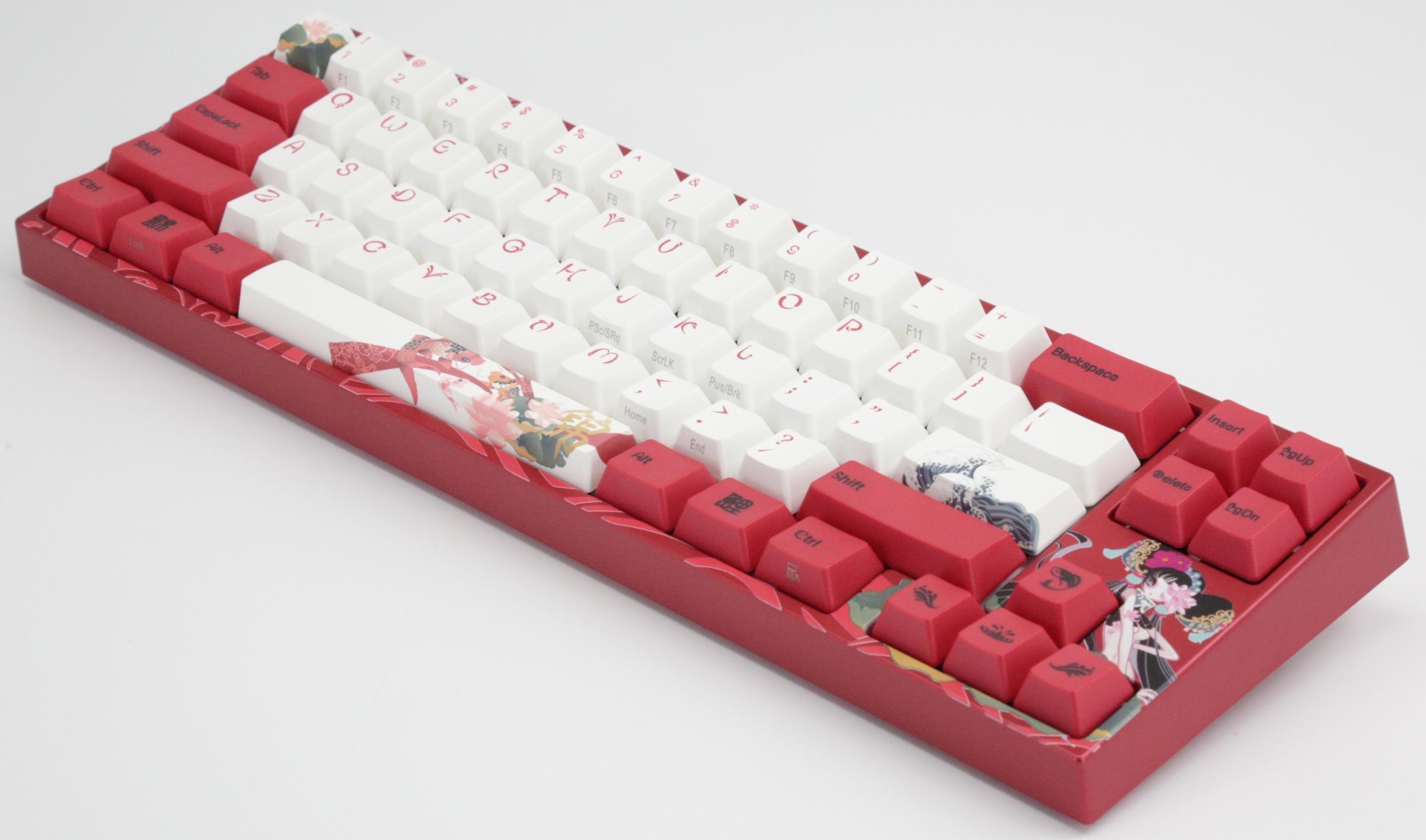 DUCKY MIYA PRO KOI MECHANICAL KEYBOARD (CHERRY MX BLUE) (MY68NC1N/WR2BNGJV) - DataBlitz