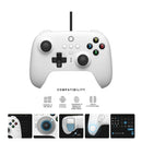 8BITDO Ultimate Wired Controller For (Switch/Windows/Android (White Edition) (82CA01) - DataBlitz