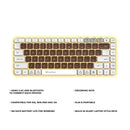 Darkflash V200 Wireless Bluetooth Keyboard (Mocha) - DataBlitz