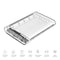 Orico 3.5 Inch USB 3.0 External Hard Drive Enclosure (Transparent) (3139U3/C3) - DataBlitz