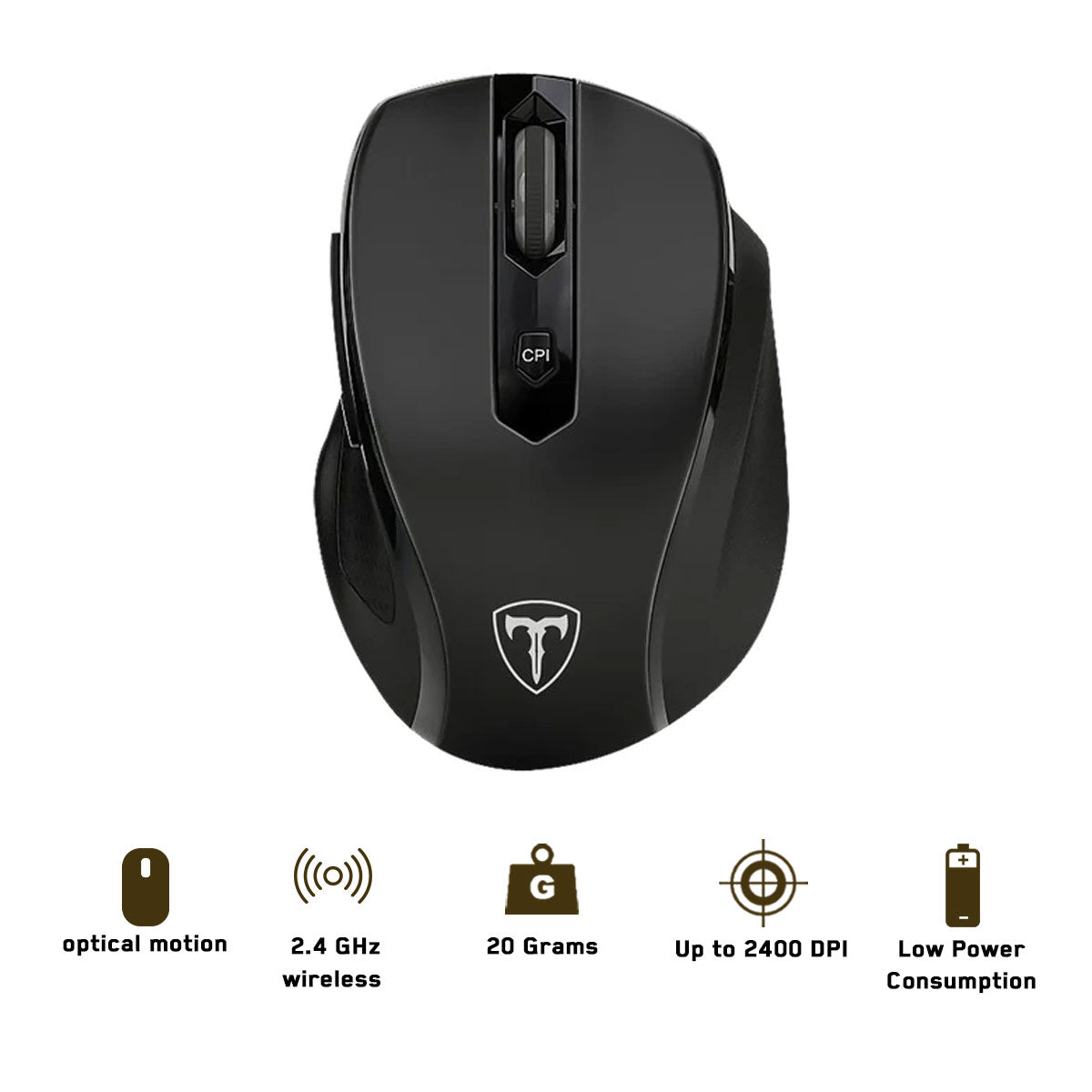 T-Dagger Corporal 2.4G Wireless Gaming Mouse (T-TGWM100)