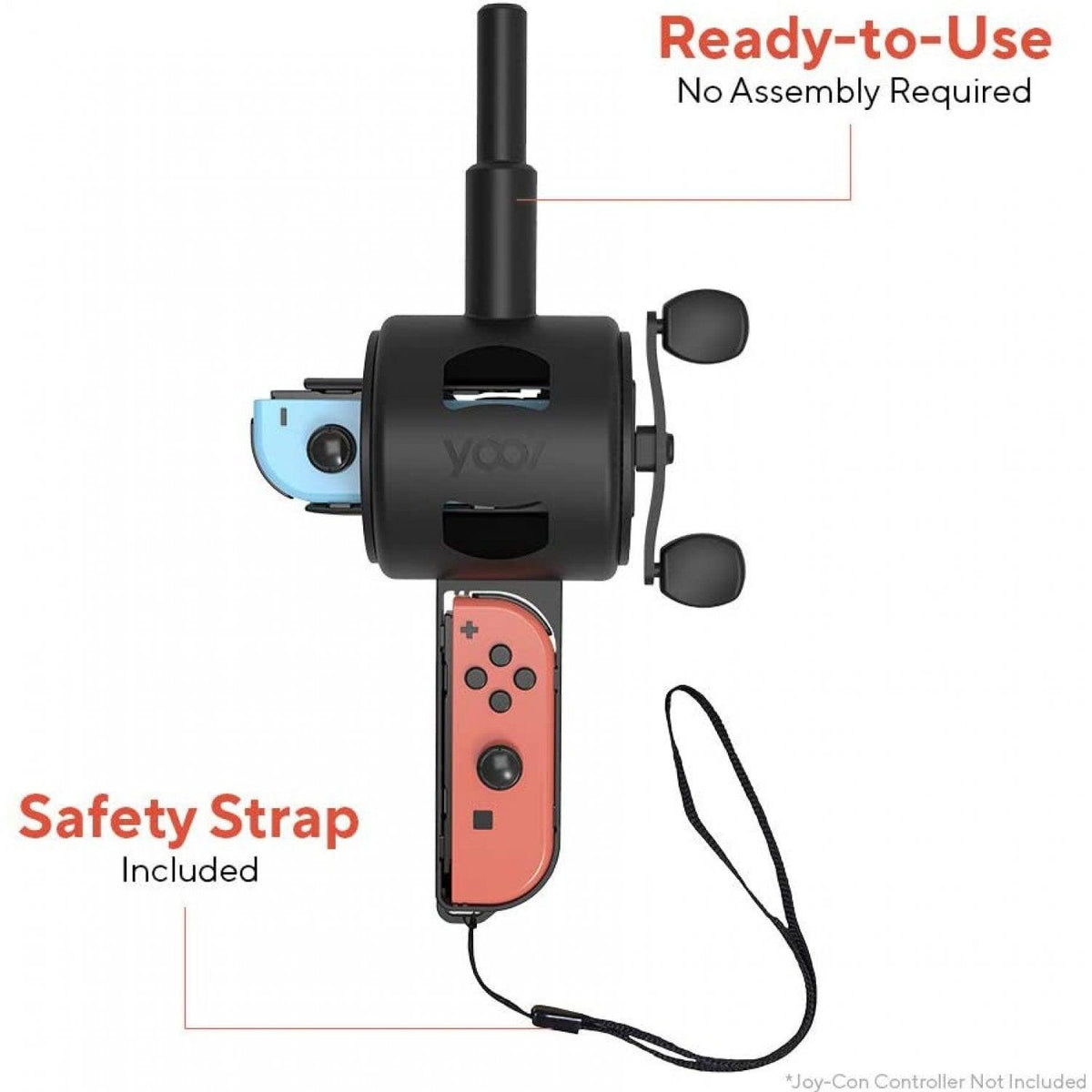 Nintendo Switch Reel Fishing Rod With Free Game Bundle