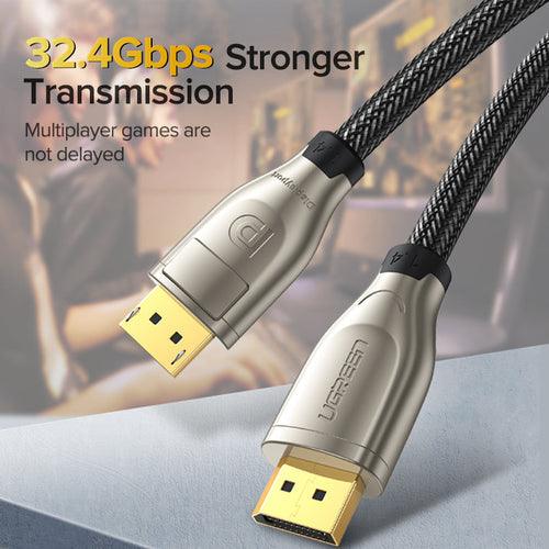 UGREEN DP 1.4 Male To Male Cable 1M (Black) (DP112/60842) - DataBlitz